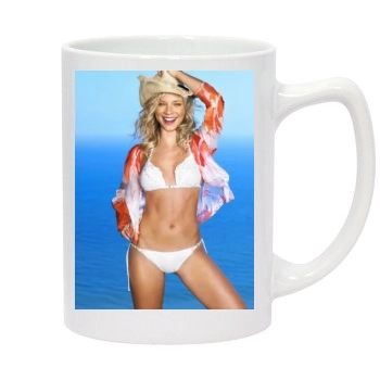 Amy Smart 14oz White Statesman Mug