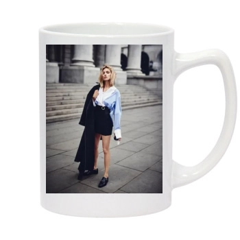 Anja Rubik 14oz White Statesman Mug