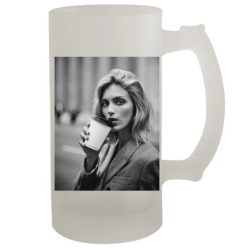 Anja Rubik 16oz Frosted Beer Stein