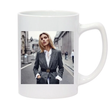 Anja Rubik 14oz White Statesman Mug