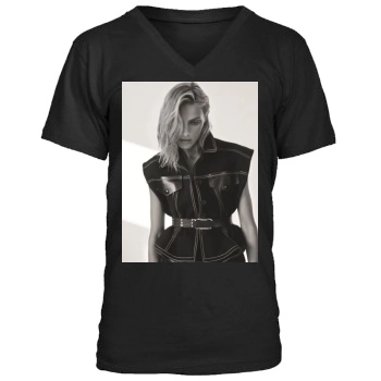 Anja Rubik Men's V-Neck T-Shirt