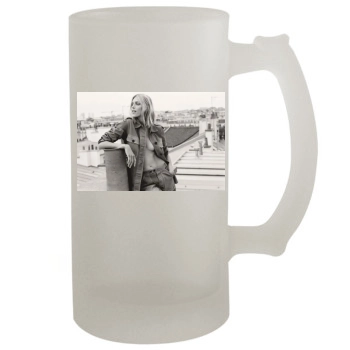 Anja Rubik 16oz Frosted Beer Stein