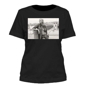 Anja Rubik Women's Cut T-Shirt