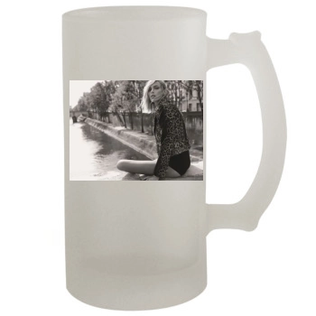 Anja Rubik 16oz Frosted Beer Stein