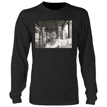 Anja Rubik Men's Heavy Long Sleeve TShirt