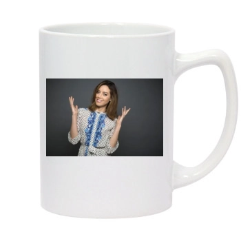 Aubrey Plaza 14oz White Statesman Mug