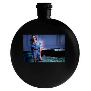 Scarlett Johansson Round Flask