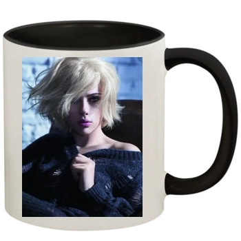 Scarlett Johansson 11oz Colored Inner & Handle Mug