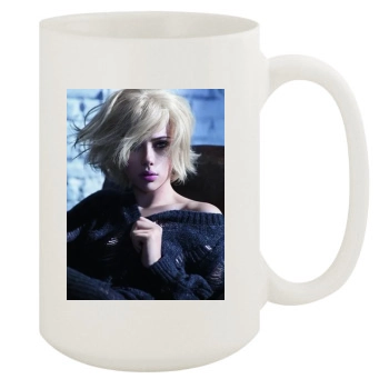 Scarlett Johansson 15oz White Mug