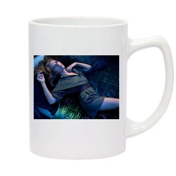 Scarlett Johansson 14oz White Statesman Mug