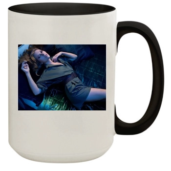 Scarlett Johansson 15oz Colored Inner & Handle Mug