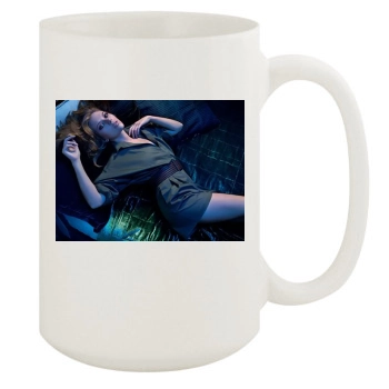 Scarlett Johansson 15oz White Mug