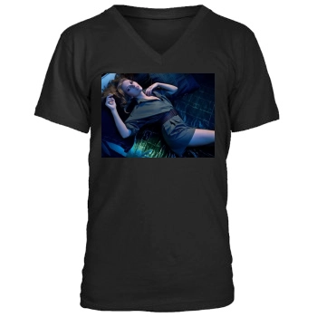 Scarlett Johansson Men's V-Neck T-Shirt