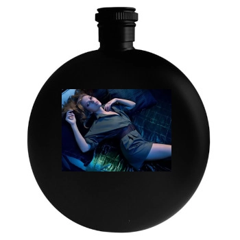 Scarlett Johansson Round Flask