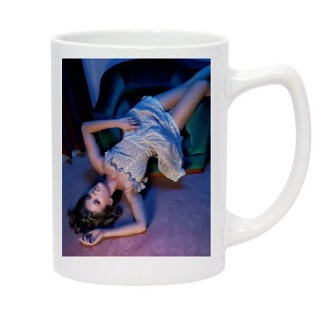 Scarlett Johansson 14oz White Statesman Mug