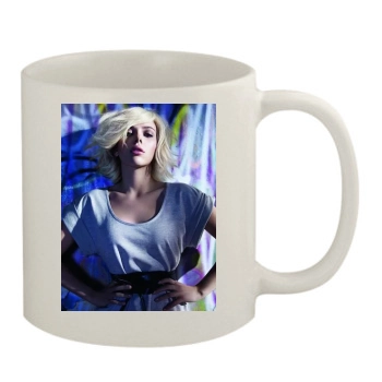 Scarlett Johansson 11oz White Mug