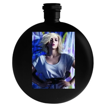 Scarlett Johansson Round Flask