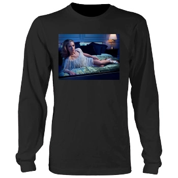 Scarlett Johansson Men's Heavy Long Sleeve TShirt