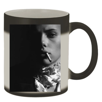 Scarlett Johansson Color Changing Mug