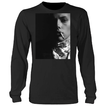 Scarlett Johansson Men's Heavy Long Sleeve TShirt