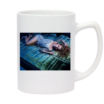 Scarlett Johansson 14oz White Statesman Mug