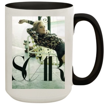 Scarlett Johansson 15oz Colored Inner & Handle Mug