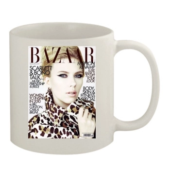 Scarlett Johansson 11oz White Mug