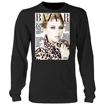 Scarlett Johansson Men's Heavy Long Sleeve TShirt