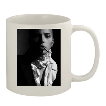 Scarlett Johansson 11oz White Mug