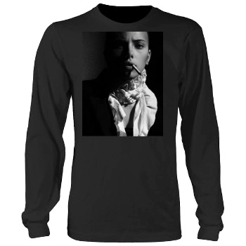 Scarlett Johansson Men's Heavy Long Sleeve TShirt