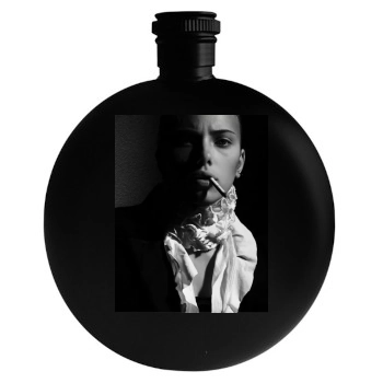 Scarlett Johansson Round Flask