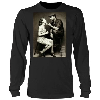 Scarlett Johansson Men's Heavy Long Sleeve TShirt