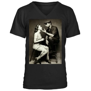 Scarlett Johansson Men's V-Neck T-Shirt