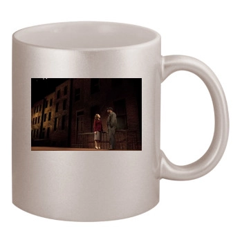 Scarlett Johansson 11oz Metallic Silver Mug