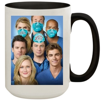 Scrubs 15oz Colored Inner & Handle Mug