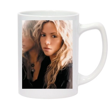 Shakira 14oz White Statesman Mug