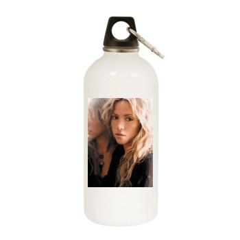 Shakira White Water Bottle With Carabiner