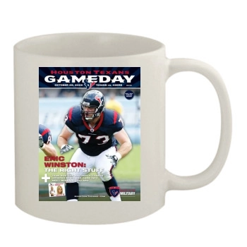 Houston Texans 11oz White Mug