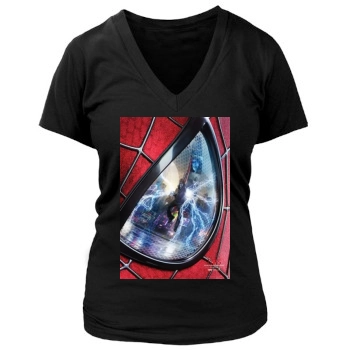 The Amazing Spider-Man 2 (2014) Women's Deep V-Neck TShirt