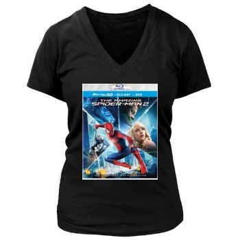 The Amazing Spider-Man 2 (2014) Women's Deep V-Neck TShirt