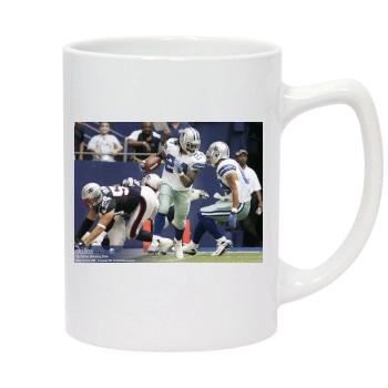 Tampa Bay Buccaneers 14oz White Statesman Mug