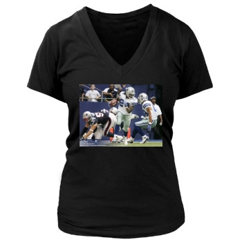 Tampa Bay Buccaneers Women's Deep V-Neck TShirt