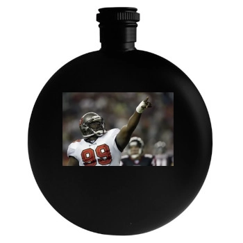 Tampa Bay Buccaneers Round Flask