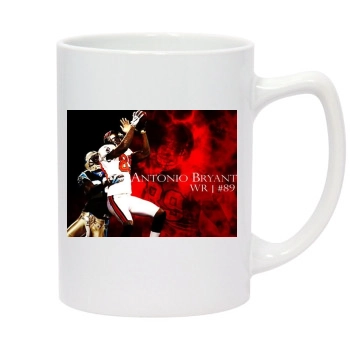 Tampa Bay Buccaneers 14oz White Statesman Mug