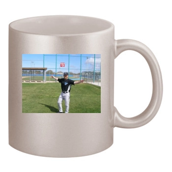 Adam Lind 11oz Metallic Silver Mug