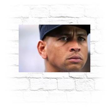 Alex Rodriguez Metal Wall Art