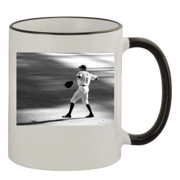 Hunter Pence 11oz Colored Rim & Handle Mug