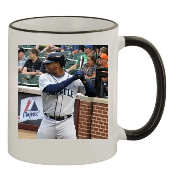 Seattle Mariners 11oz Colored Rim & Handle Mug