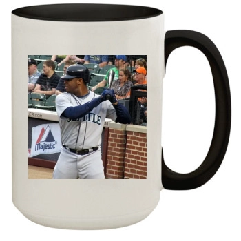 Seattle Mariners 15oz Colored Inner & Handle Mug