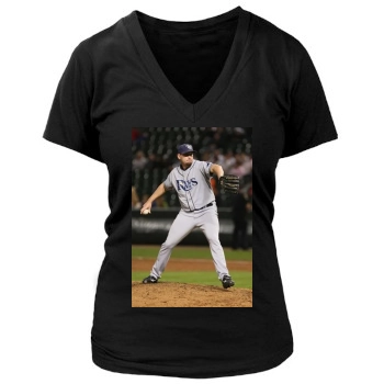 Tampa Bay Rays Women's Deep V-Neck TShirt